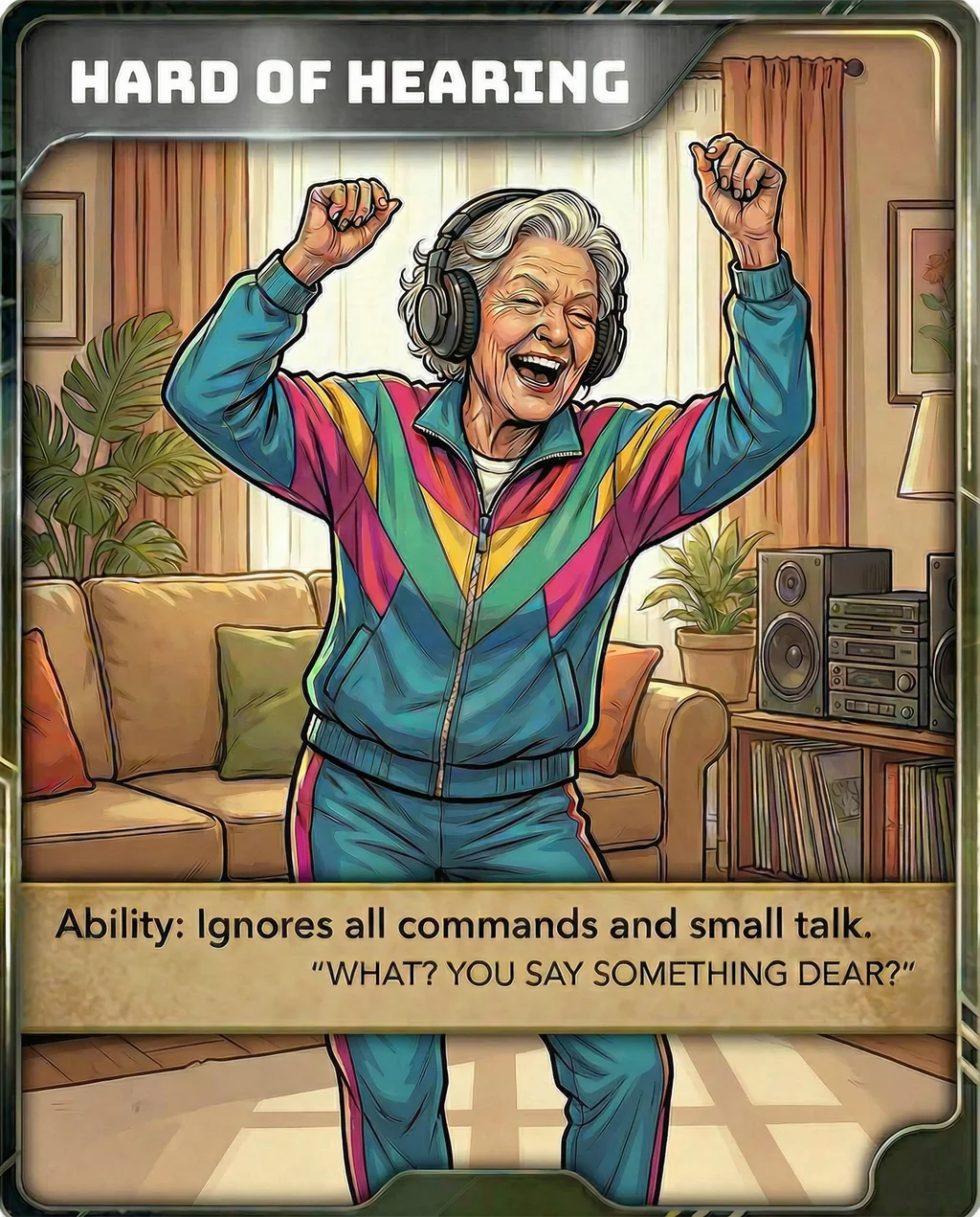 Hard of Hearing — Common GramCard