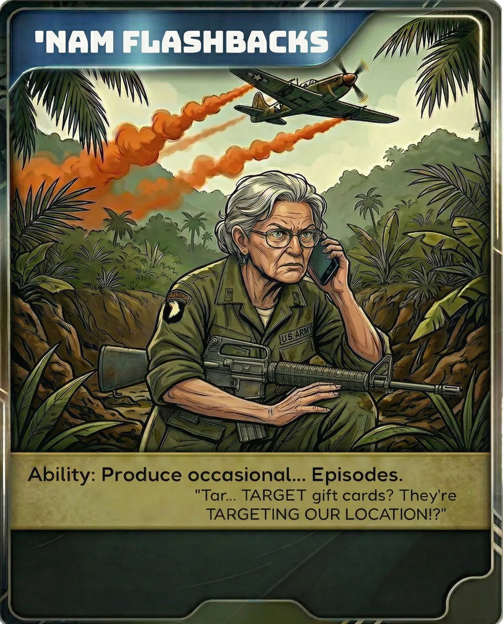'Nam Flashbacks — Rare GramCard